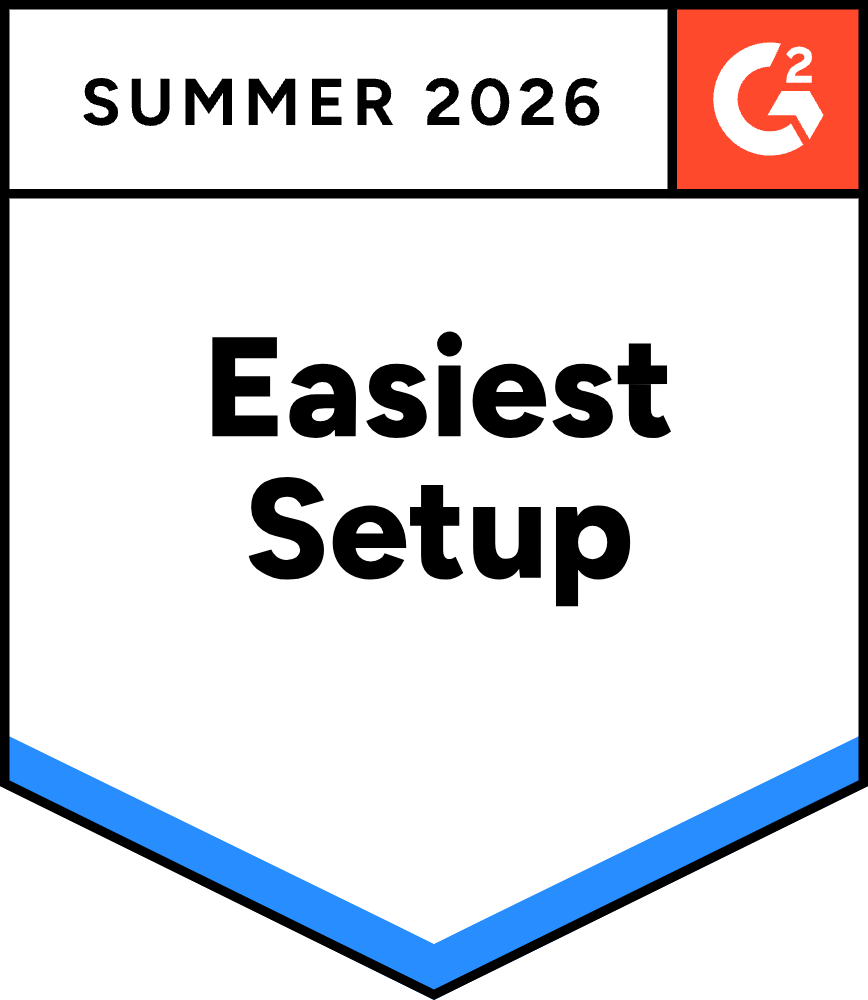 G2 Easiest Setup