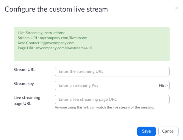 How to connect Zoom to Castr