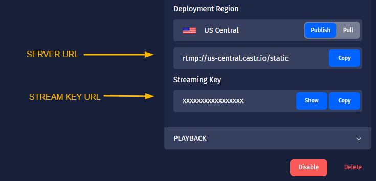 How to connect Zoom to Castr