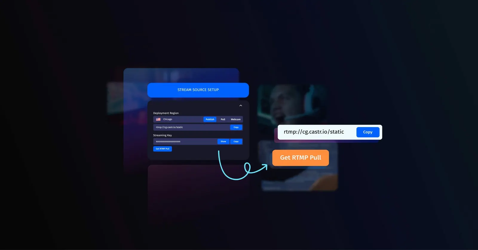 How to Get Constant RTMP Address in Castr