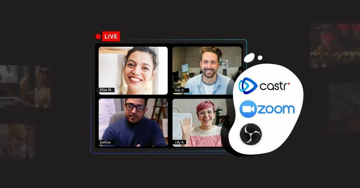 How to livestream with multiple hosts using Zoom, OBS, and Castr