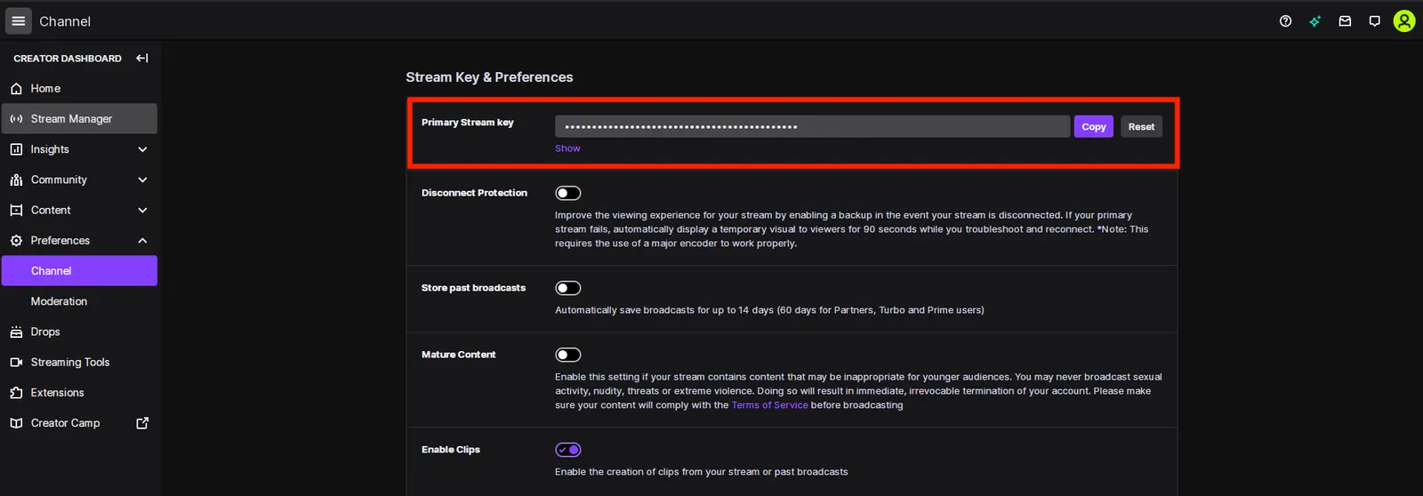 How to Stream on Twitch from Castr