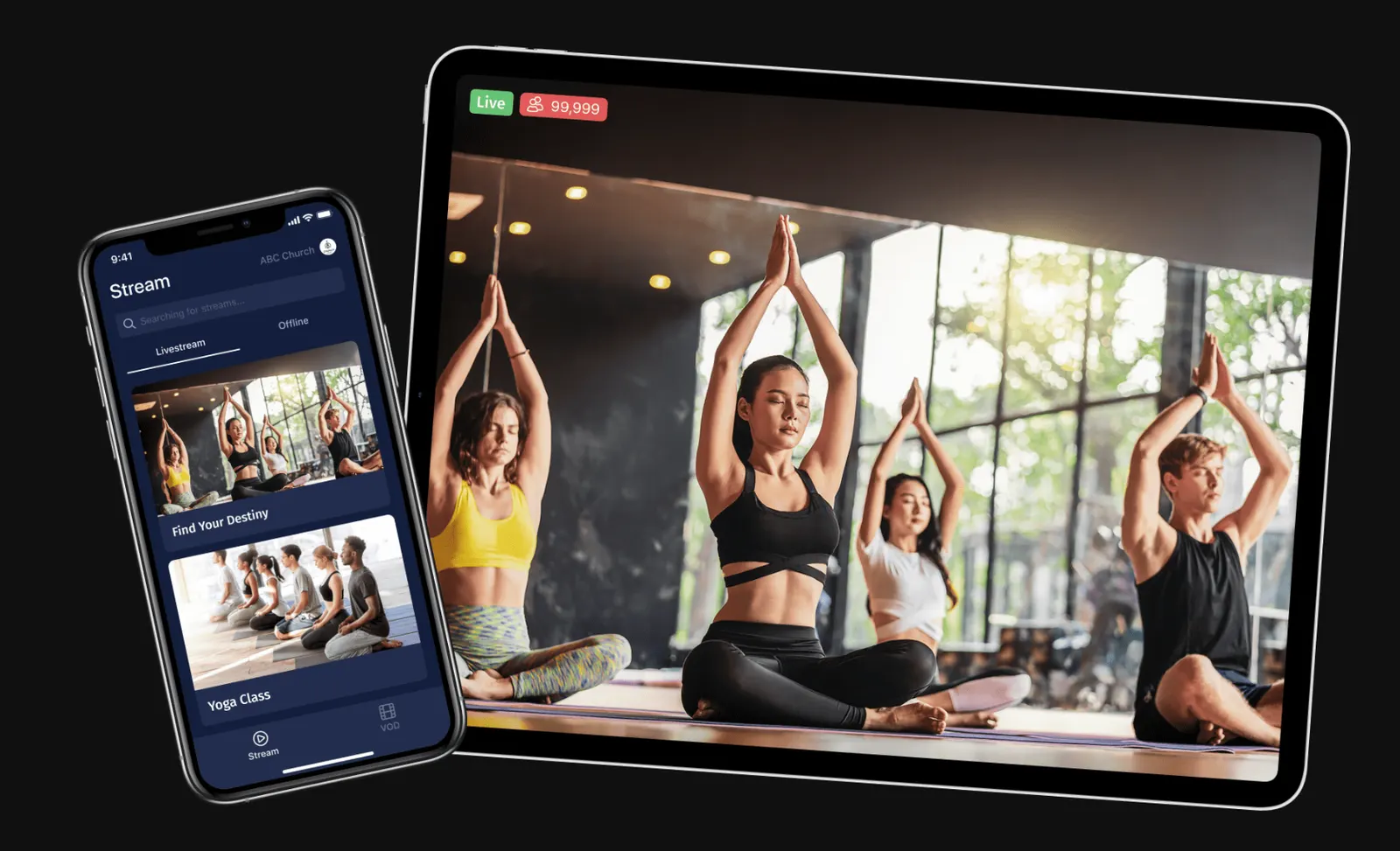 Live Stream Yoga Classes