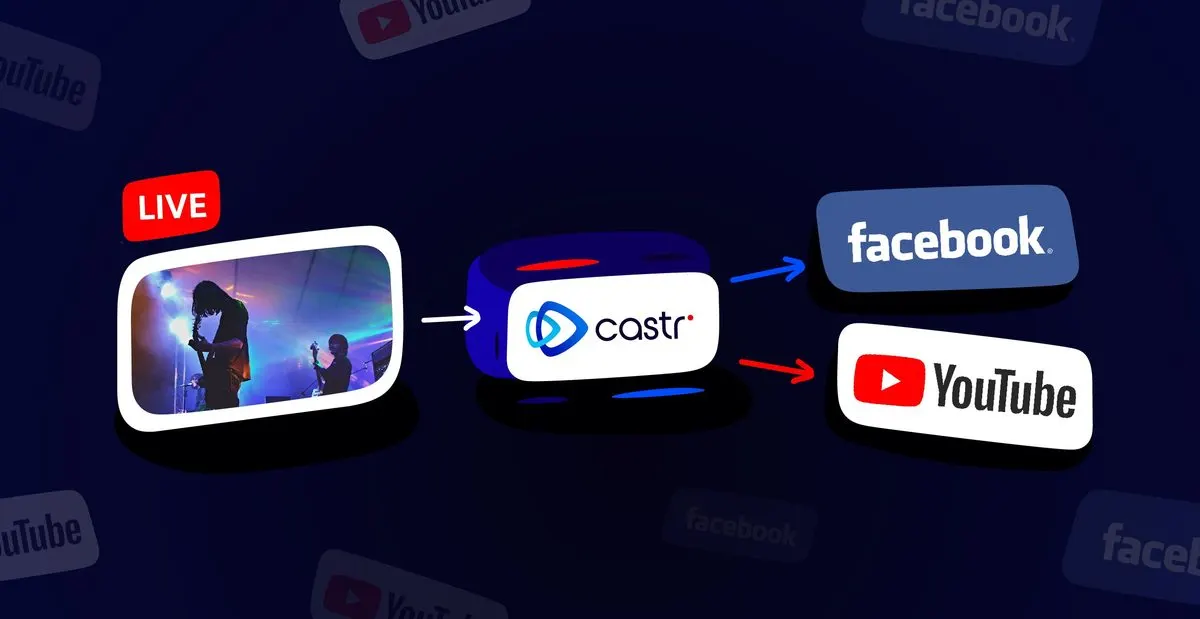 How to stream to Facebook and Youtube at the same time?