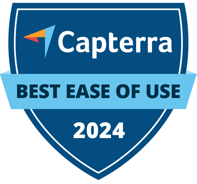 Capterra Badge - Best Ease of Use - Castr